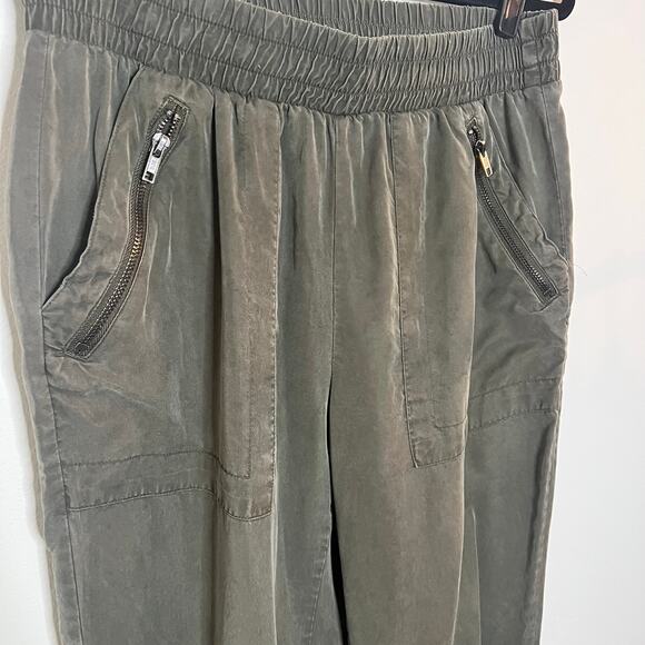 Juicy Couture Olive Green Cargo Jogger Pants Medium - Picture 3 of 6